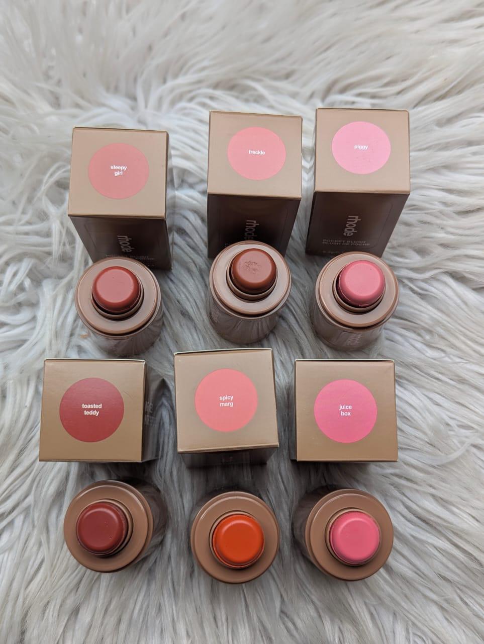 Rhode Pocket Blush( Master Dupe ) 6pcs set Rhode Pocket Blush( Master Dupe ) 6pcs set