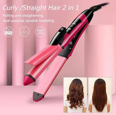 Nova 2In1 Straightener And Curler