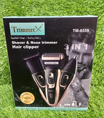 3In1 Hair Trimmer, Shaver,Noser