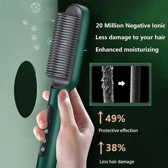Professional Hair Straightener Brush