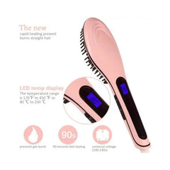 Hair Straightener Brush