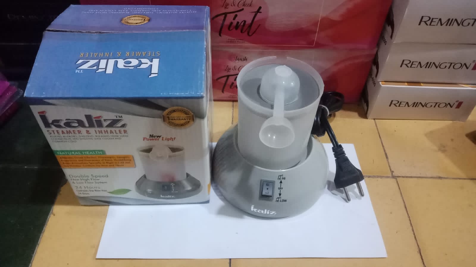 kaliz steamer and inhaler