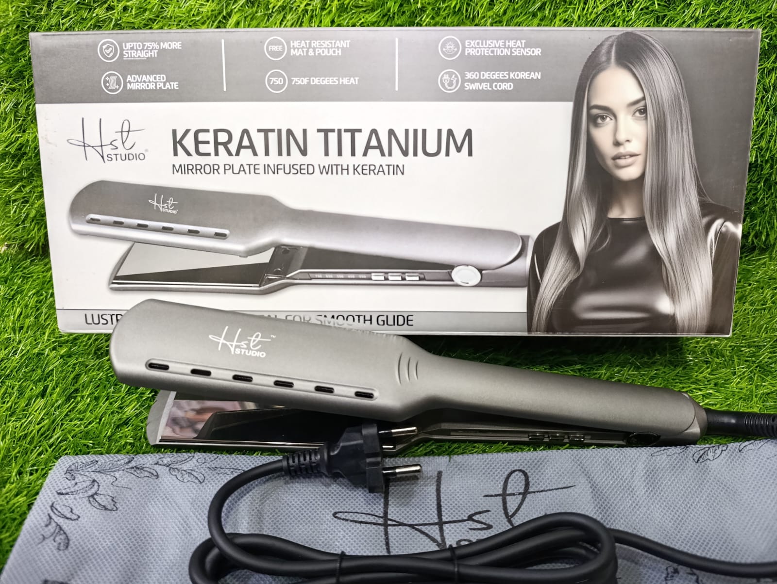 Keratin Titanium Straightener
